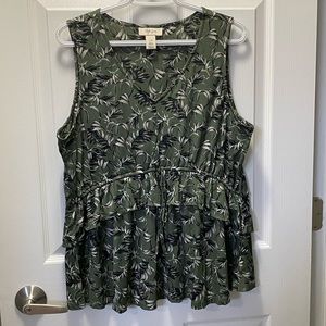 Patterned Style & Co Tank Top